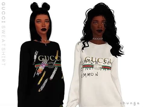 sims 4 Gucci sweatshirt